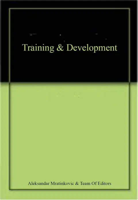 Cover of Training & Development