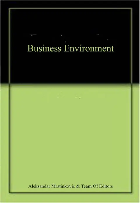 Cover of Business Environment