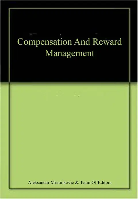 Cover of Compensation and Reward Management
