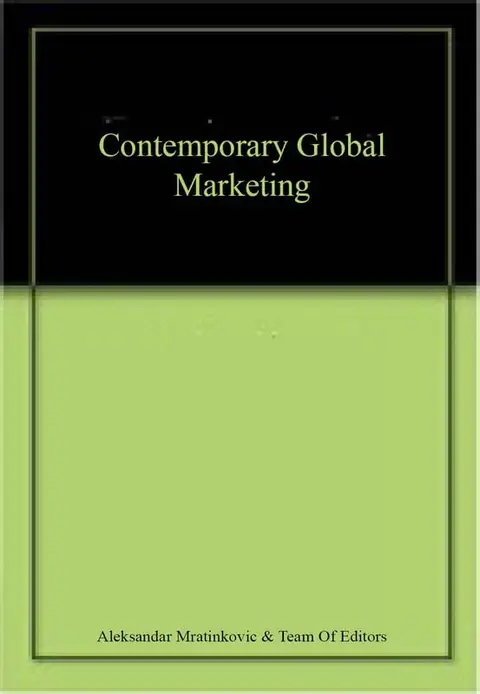 Cover of Contemporary Global Marketing