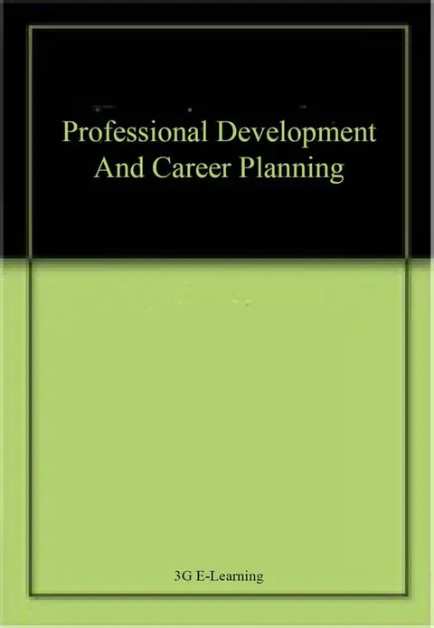 Cover of Professional Development and Career Planning