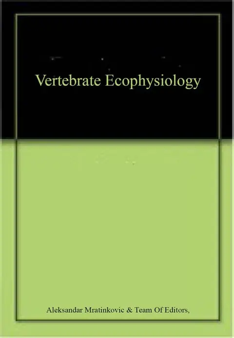 Cover of Vertebrate Ecophysiology