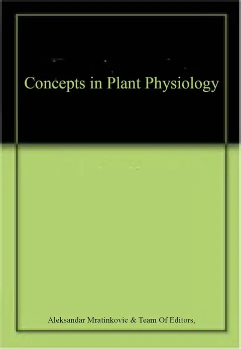 Cover of Concepts in Plant Physiology