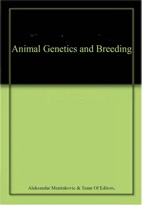 Cover of Animal Genetics and Breeding