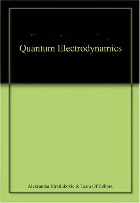Cover of Quantum Electrodynamics