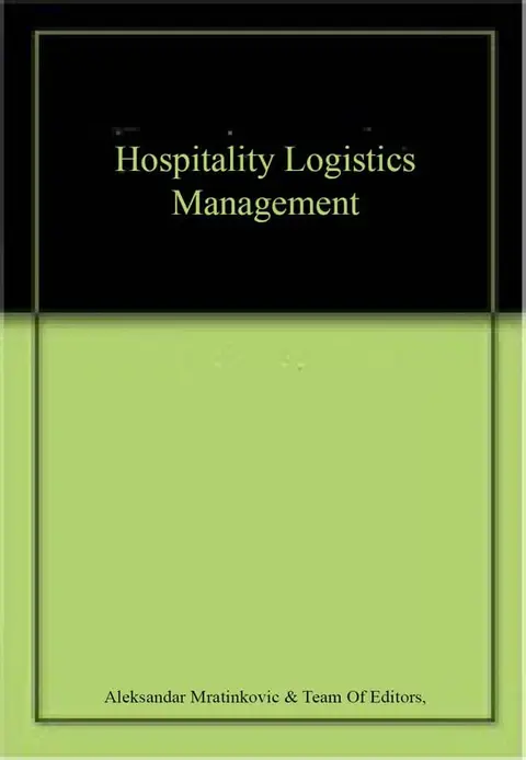 Cover of Hospitality Logistics Management