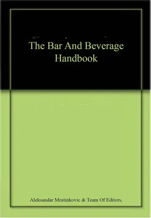 Cover of The Bar and Beverage Handbook