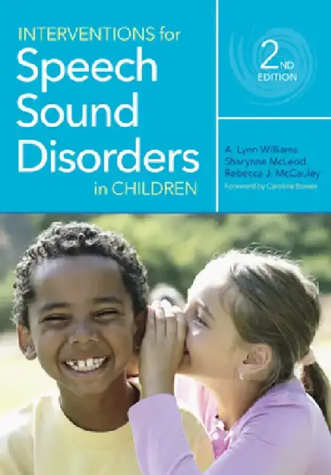 Cover of Interventions for Speech Sound Disorders in Children