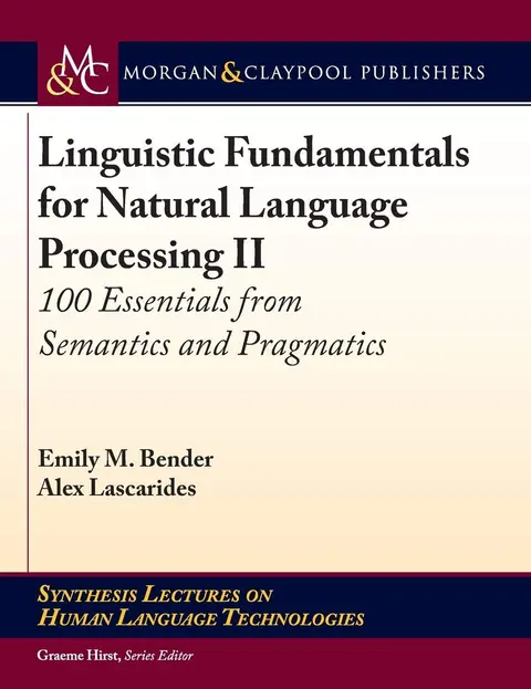 Cover of Linguistic Fundamentals for Natural Language Processing II