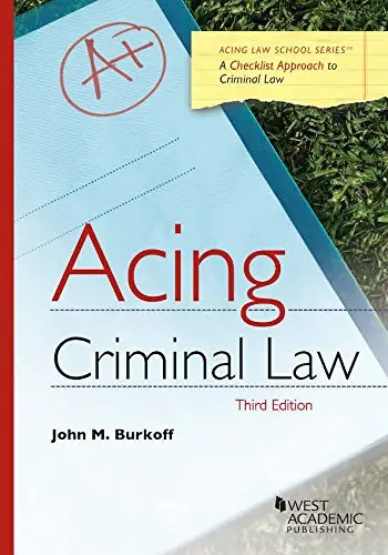 Cover of Acing Criminal Law