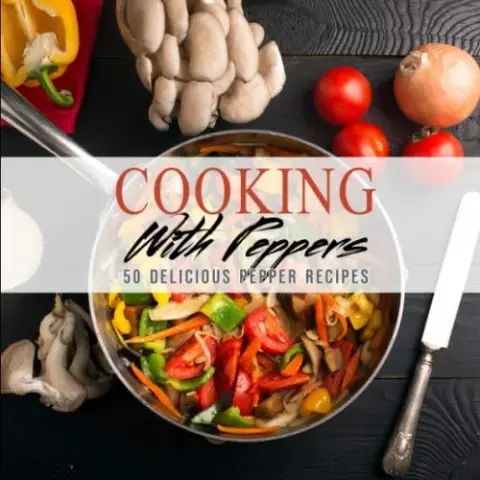 Cover of Cooking with Peppers
