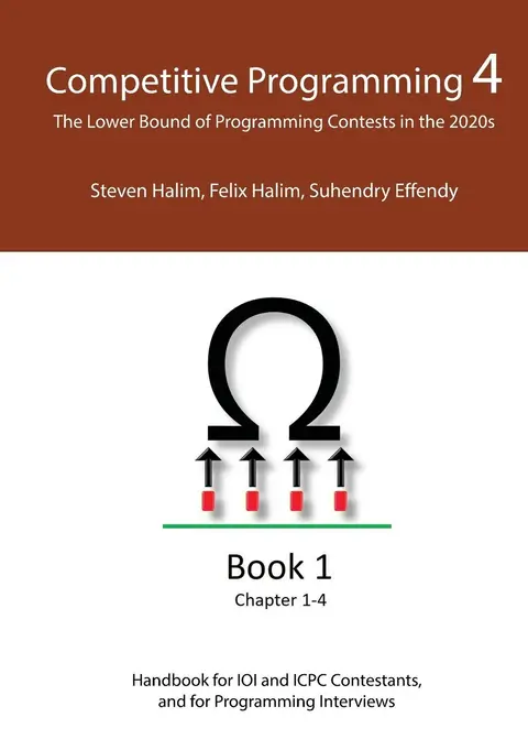 Cover of Competitive Programming 4 - Book 1