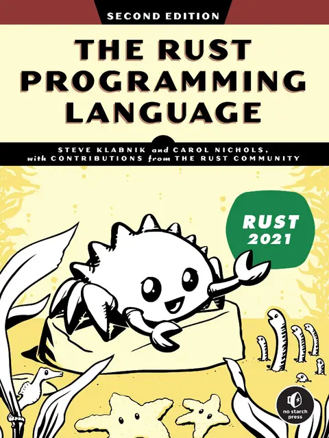 Cover of The Rust Programming Language
