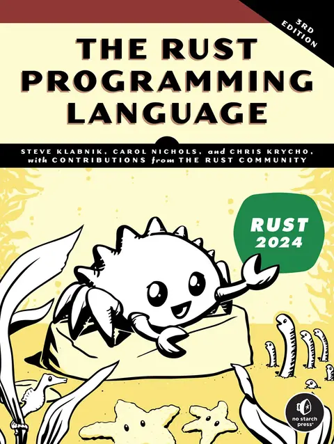 Cover of The Rust Programming Language