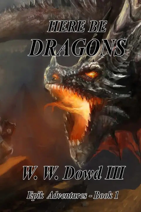 Cover of Here Be Dragons
