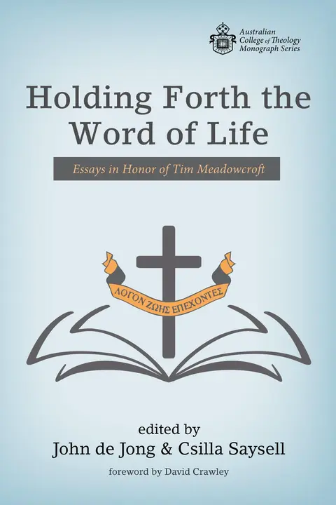Cover of Holding Forth the Word of Life