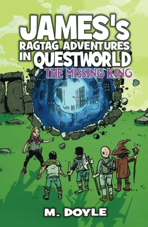 Cover of James's Ragtag Adventures in Questworld