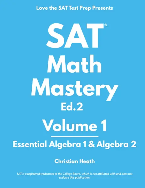 Cover of SAT Math Mastery
