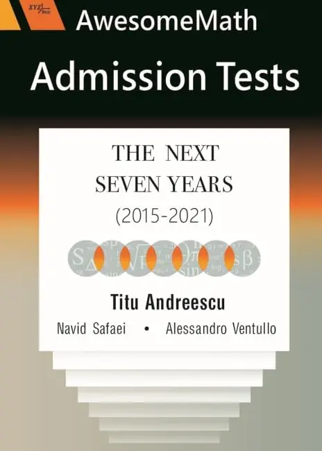 Cover of Awesomemath Admission Tests