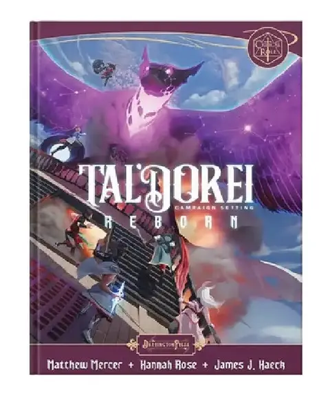 Cover of Tal’Dorei Campaign Setting Reborn Book