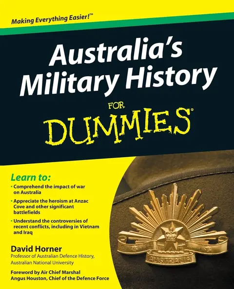 Cover of Australia's Military History for Dummies