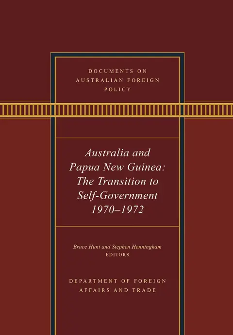 Cover of Documents on Australian Foreign Policy