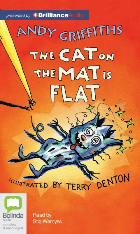 Cover of The Cat on the Mat Is Flat
