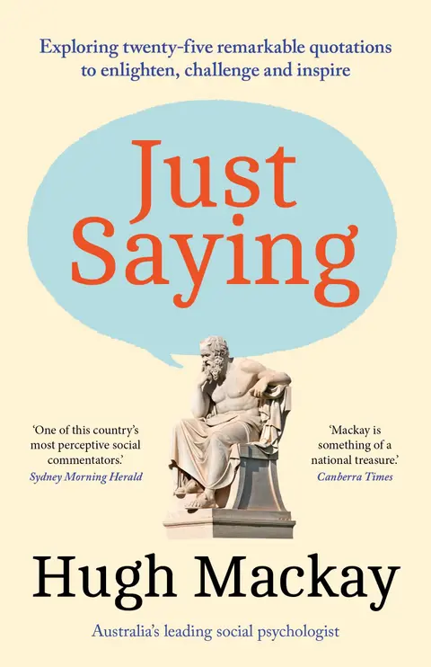 Cover of Just Saying