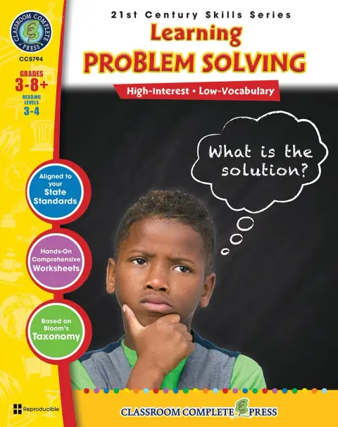 Cover of 21st Century Skills - Learning Problem Solving Gr. 3-8+
