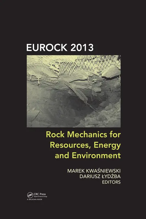Cover of Rock Mechanics for Resources, Energy and Environment