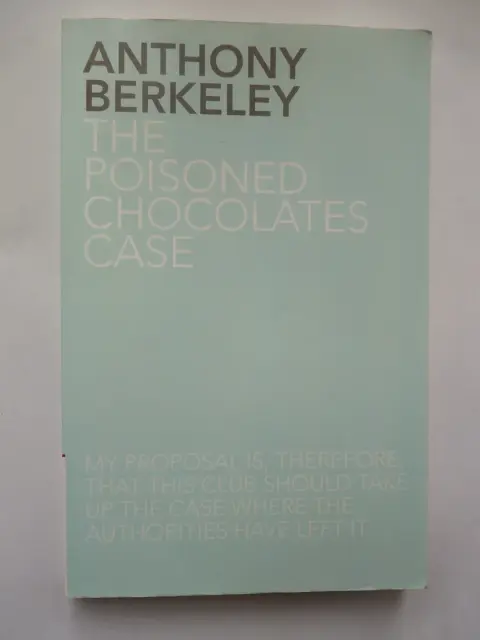 Cover of The Poisoned Chocolates Case