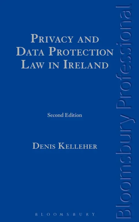 Cover of Privacy and Data Protection Law in Ireland