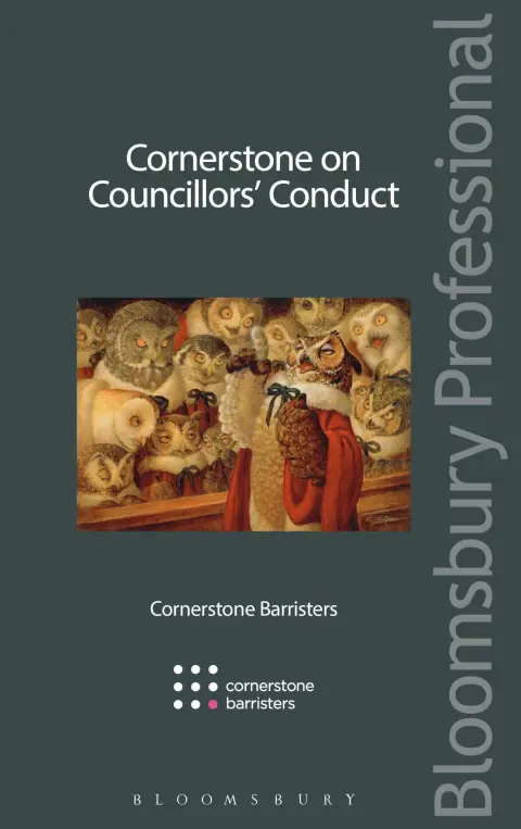 Cover of Cornerstone on Councillors' Conduct