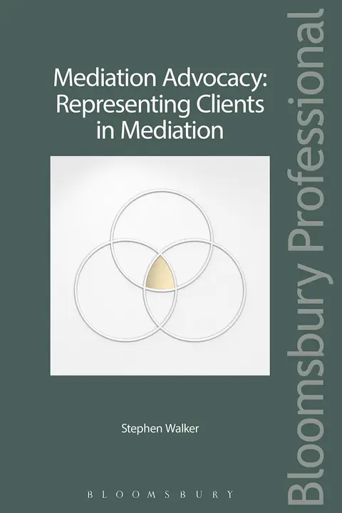 Cover of Mediation Advocacy