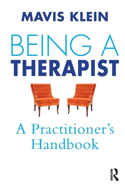 Cover of Being a Therapist