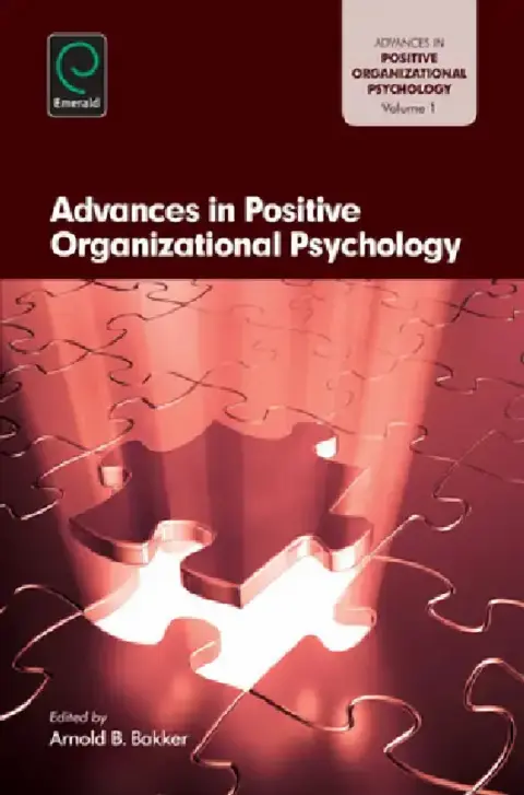 Cover of Advances in Positive Organization