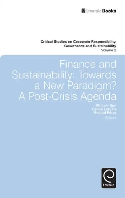 Cover of Finance and Sustainability