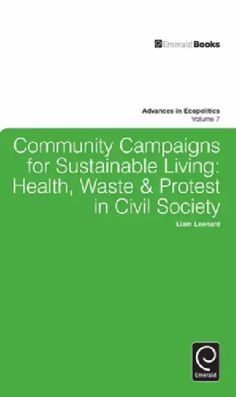 Cover of Community Campaigns for Sustainable Living