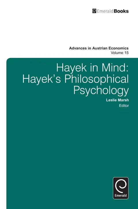 Cover of Hayek in Mind