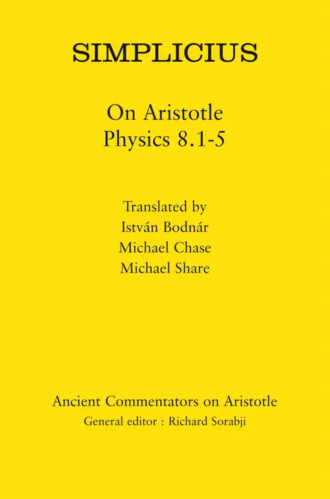 Cover of Simplicius