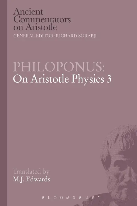 Cover of Philoponus on Aristotle Physics 3