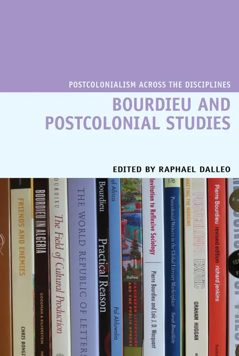 Cover of Bourdieu and Postcolonial Studies