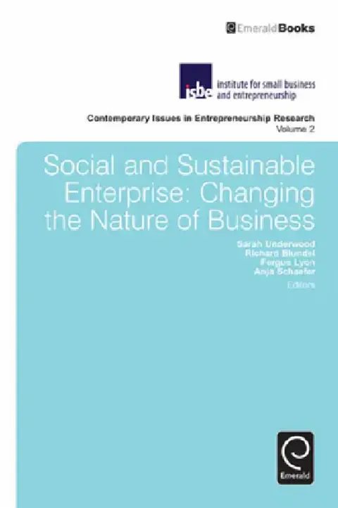 Cover of Social and Sustainable Enterprise