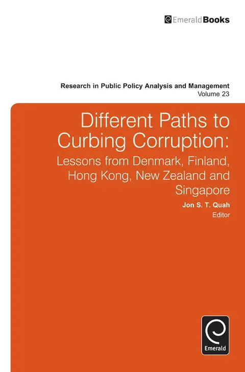 Cover of Different Paths to Curbing Corruption