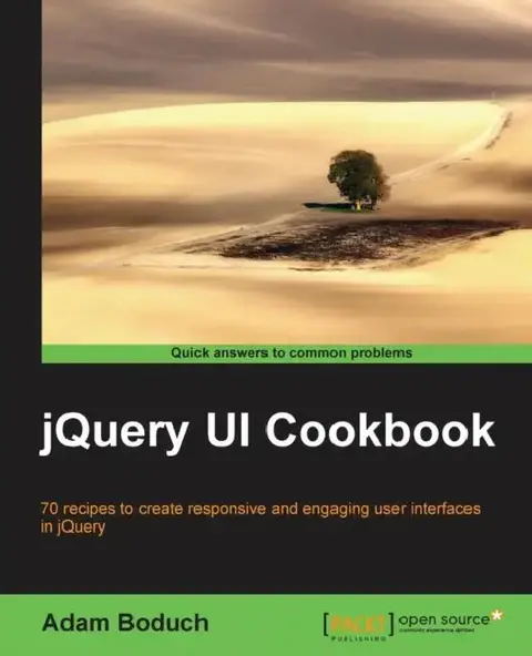 Cover of Jquery Ui Cookbook
