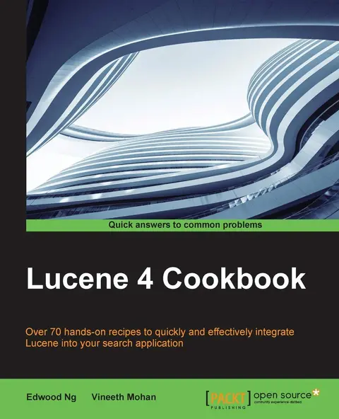 Cover of Lucene 4 Cookbook