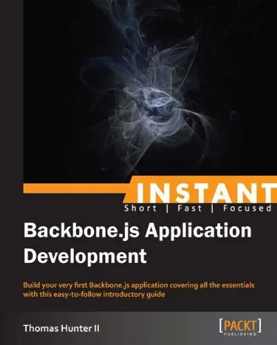 Cover of Instant Backbone.js Application Development