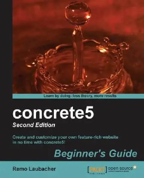 Cover of Concrete5 Beginner's Guide (2nd Edition)