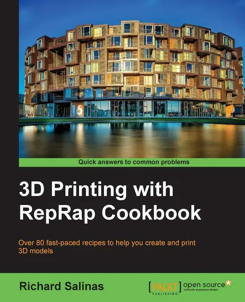 Cover of 3d Printing with Reprap Cookbook