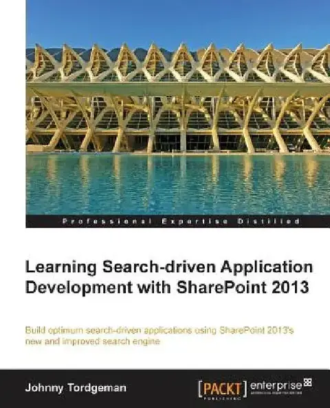 Cover of Developing Search-Driven Applications with Sharepoint 2013